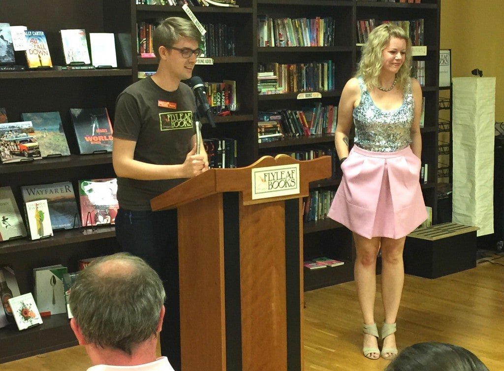 The Flyleaf bookseller introducing Katie
