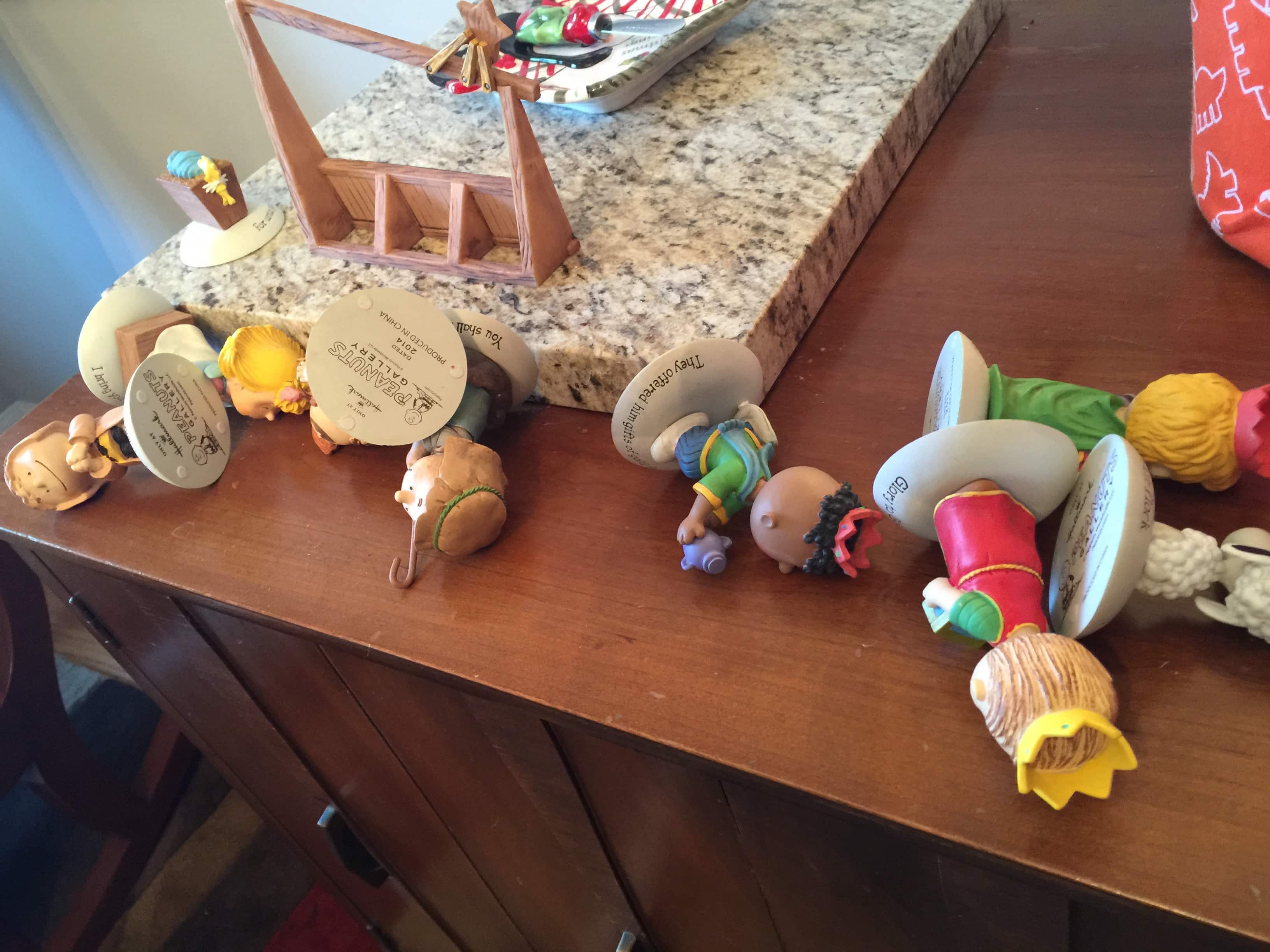 Peanuts Nativity Scene